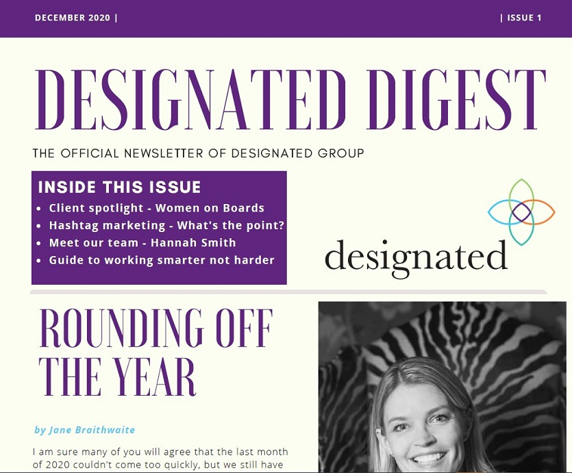 December Edition of Designated Digest